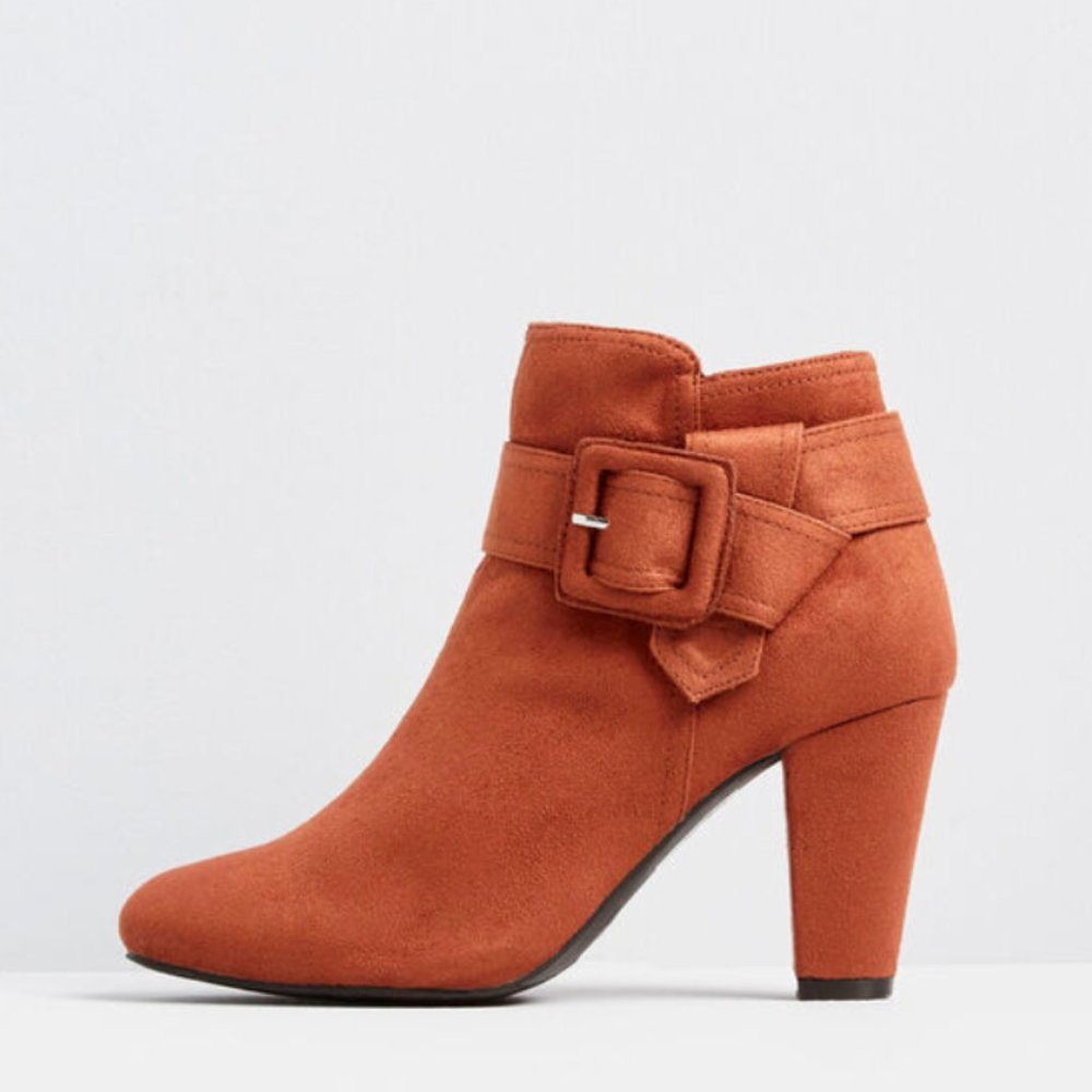 ModCloth Rust Tan Bootie - Picture 3 of 6